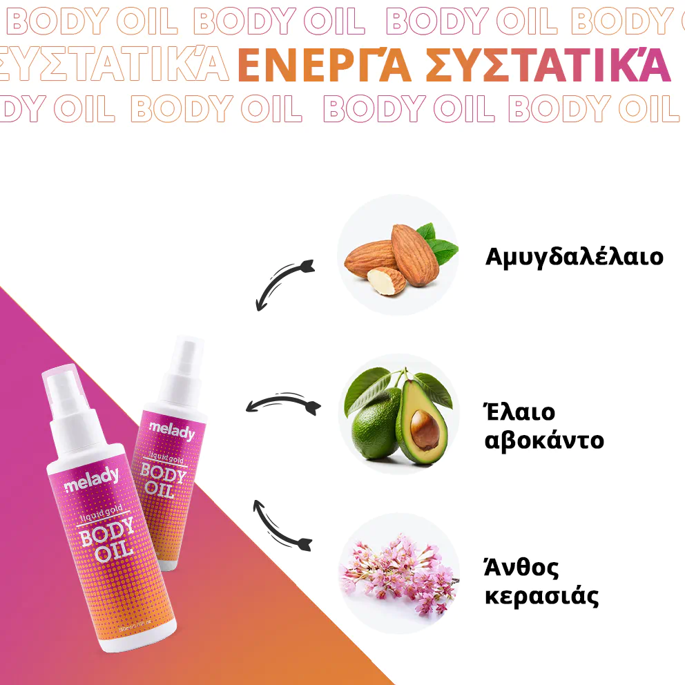 Έλαιο σώματος για μασάζ με macadamia
