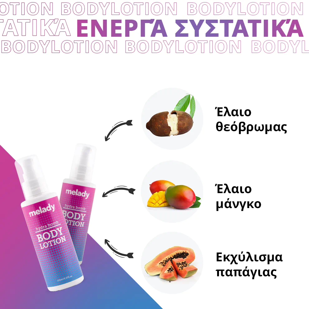 Γαλάκτωμα σώματος με έλαιο Cupuacu